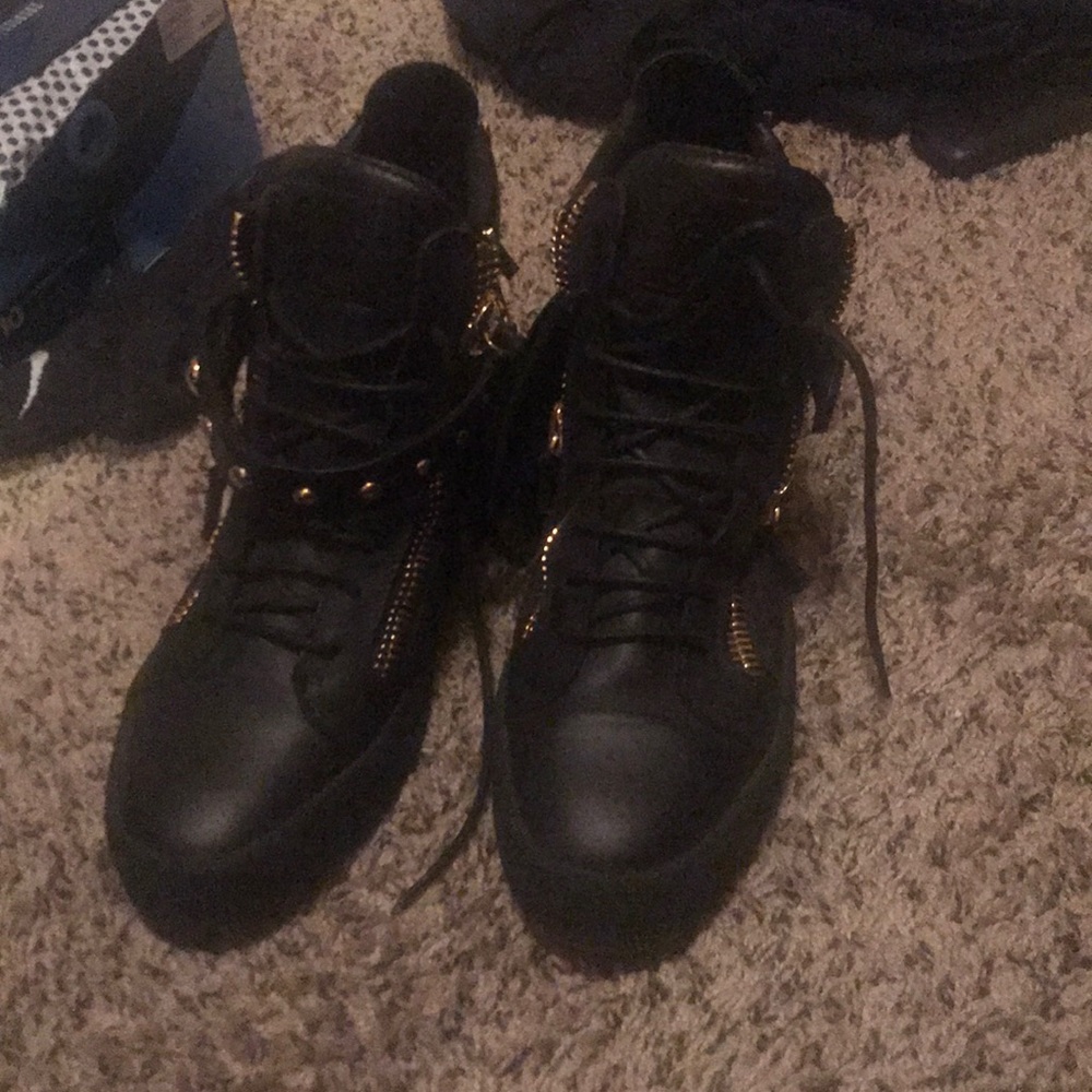 High top designer sneakers